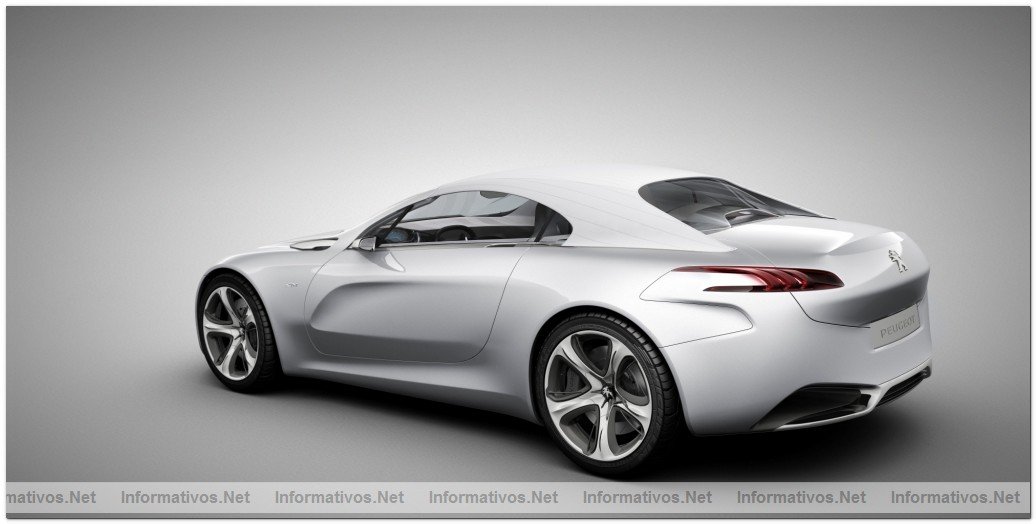 Concept SR1; este modelo encarna la ms fuerte, ms extrema y ms pura expresin del diseo Peugeot del futuro del Roadster Gran Turismo