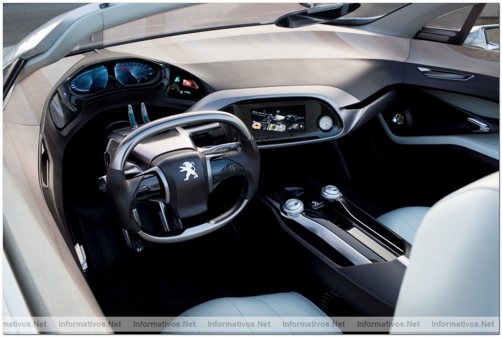 Concept SR1; este modelo encarna la ms fuerte, ms extrema y ms pura expresin del diseo Peugeot del futuro del Roadster Gran Turismo