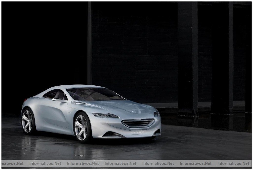 Concept SR1; este modelo encarna la ms fuerte, ms extrema y ms pura expresin del diseo Peugeot del futuro del Roadster Gran Turismo