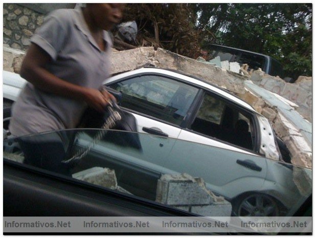 13ENE010 1:30 am.- Primeras imgenes del Terremoto de escala 7 sobre 10 que ha afectado a Porto Principe (Hait)