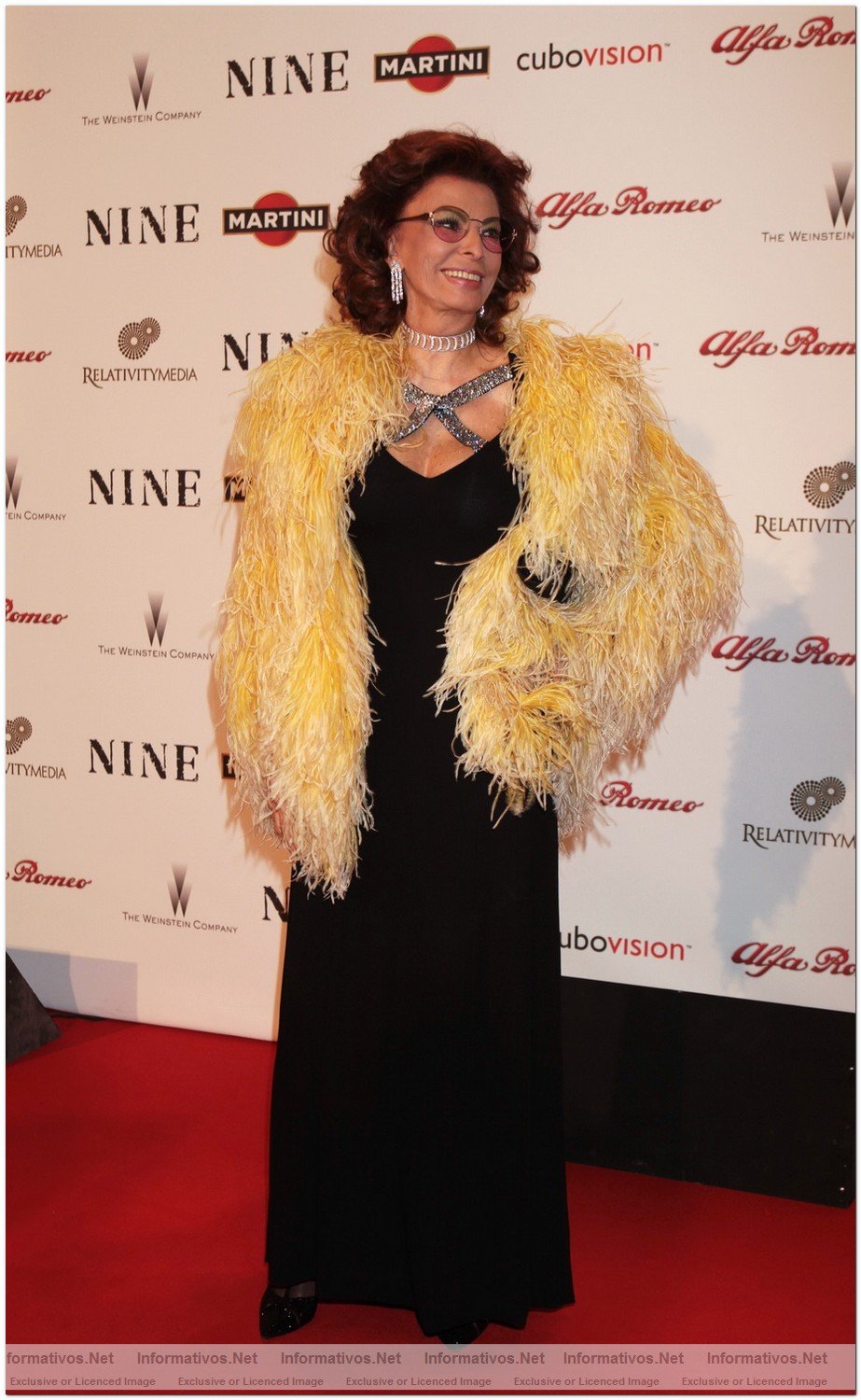 ROME - JANUARY 13:  Sophia Loren attends the Rome screening of 'NINE' co-hosted by Martini, at the Auditorium Conciliazione on January 13, 2010 in Rome, Italy.