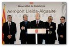 :: Pulse para Ampliar :: El Presidente de la Generalitat inaugura el nuevo aeropuerto Lleida-Alguaire (denominación internacional Lleida-Pirineos)