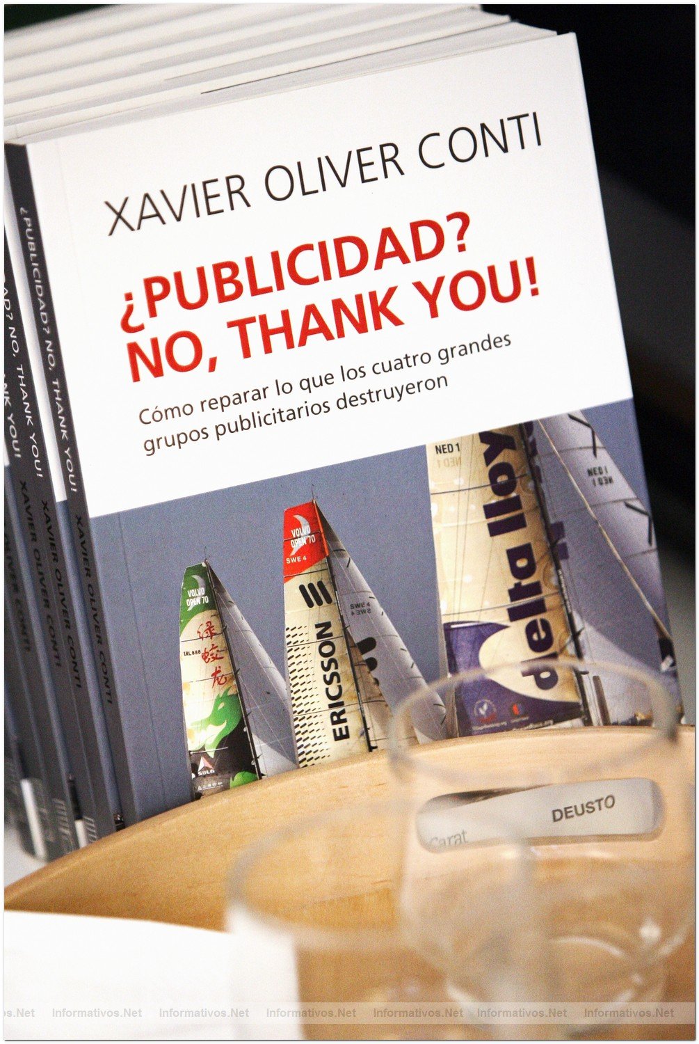 Obras de Xavier Oliver Conti, expresidente de BBDO Espaa, Director de Fresa Comunicacin de Influencia y profesor de estrategia comercial en el IESE
