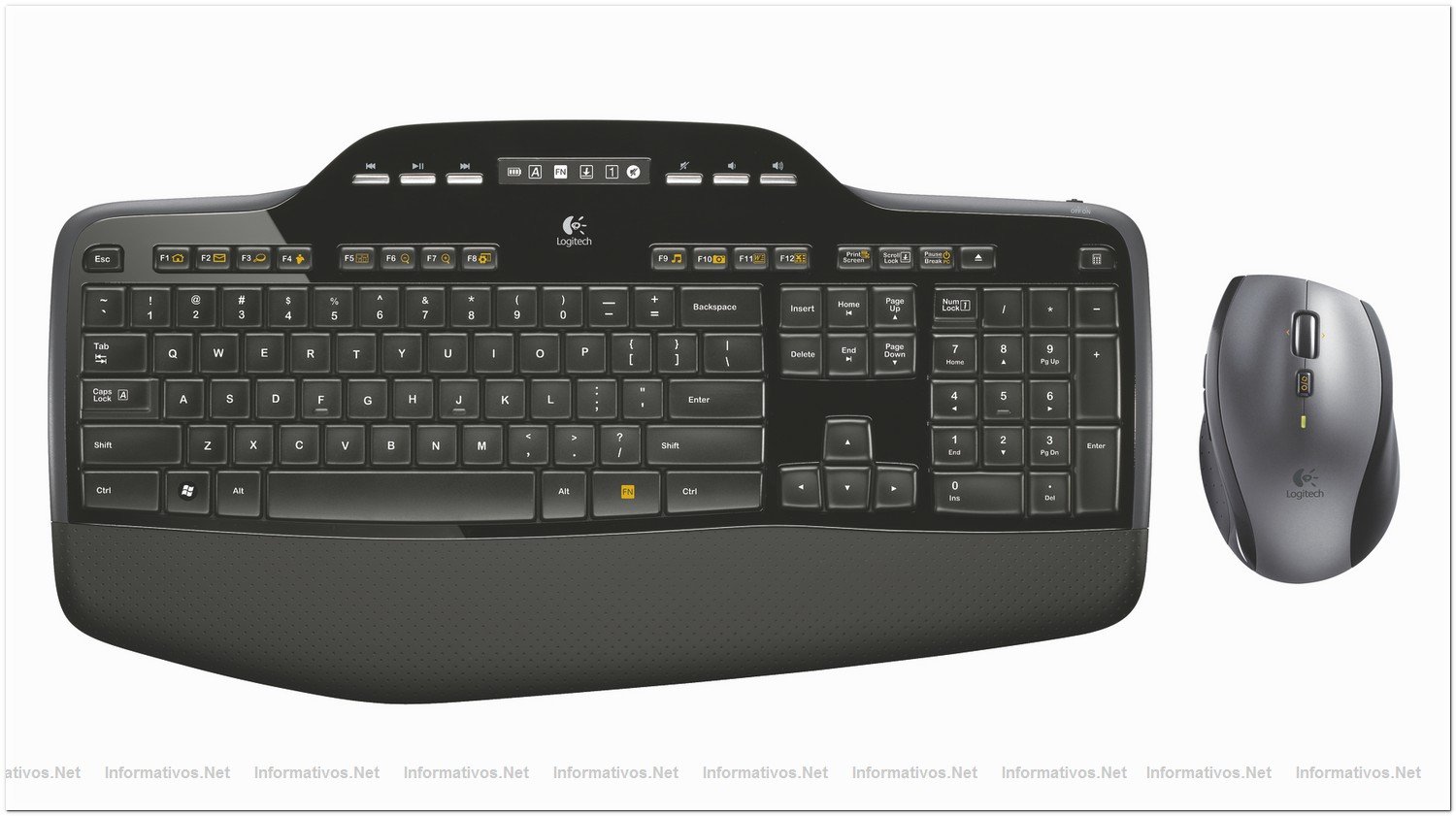 Logitech Wireless Desktop MK710: con tres aos de vida til para las pilas