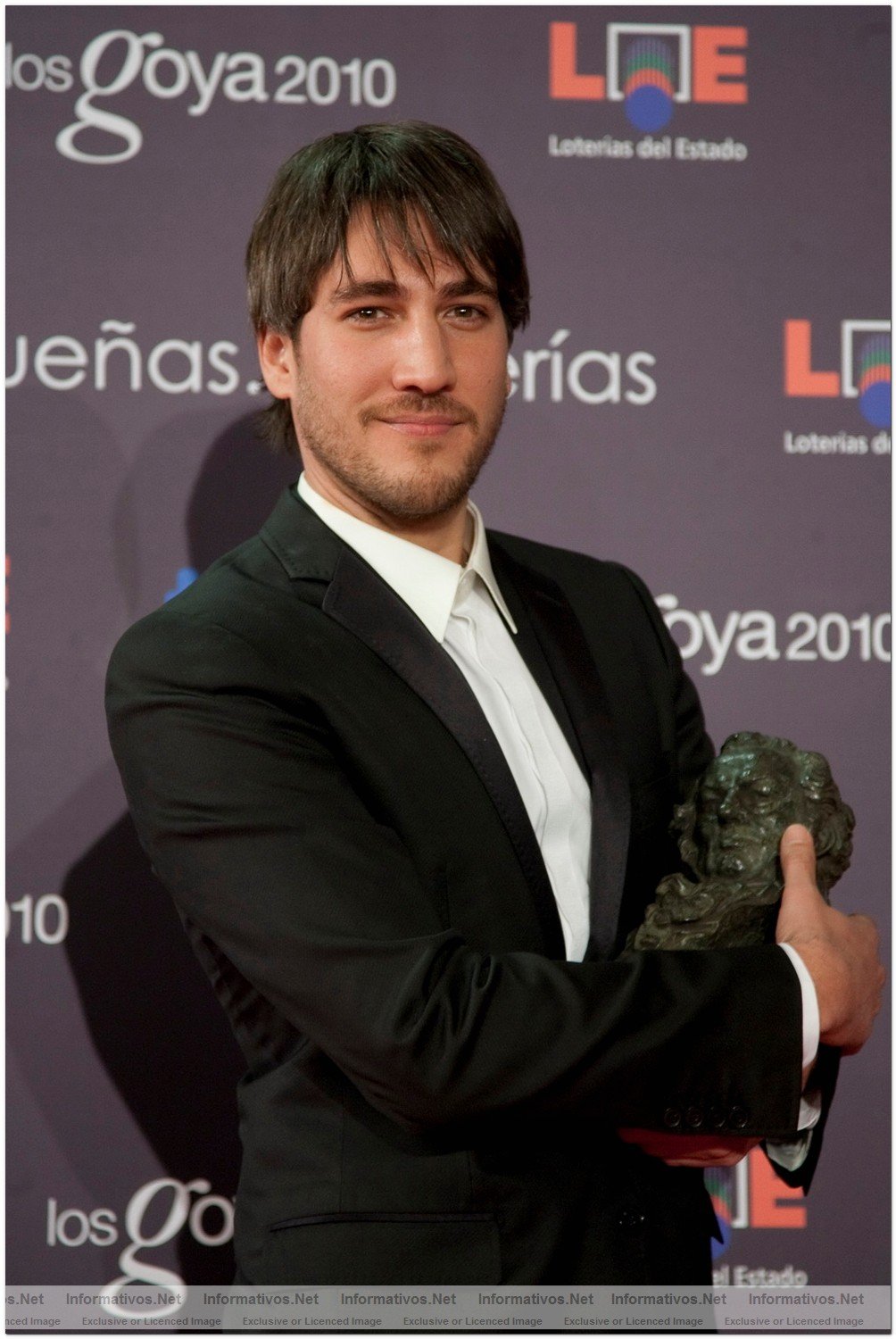 MAD14FEB010.- Premios Goya 2010. Alberto Ammann