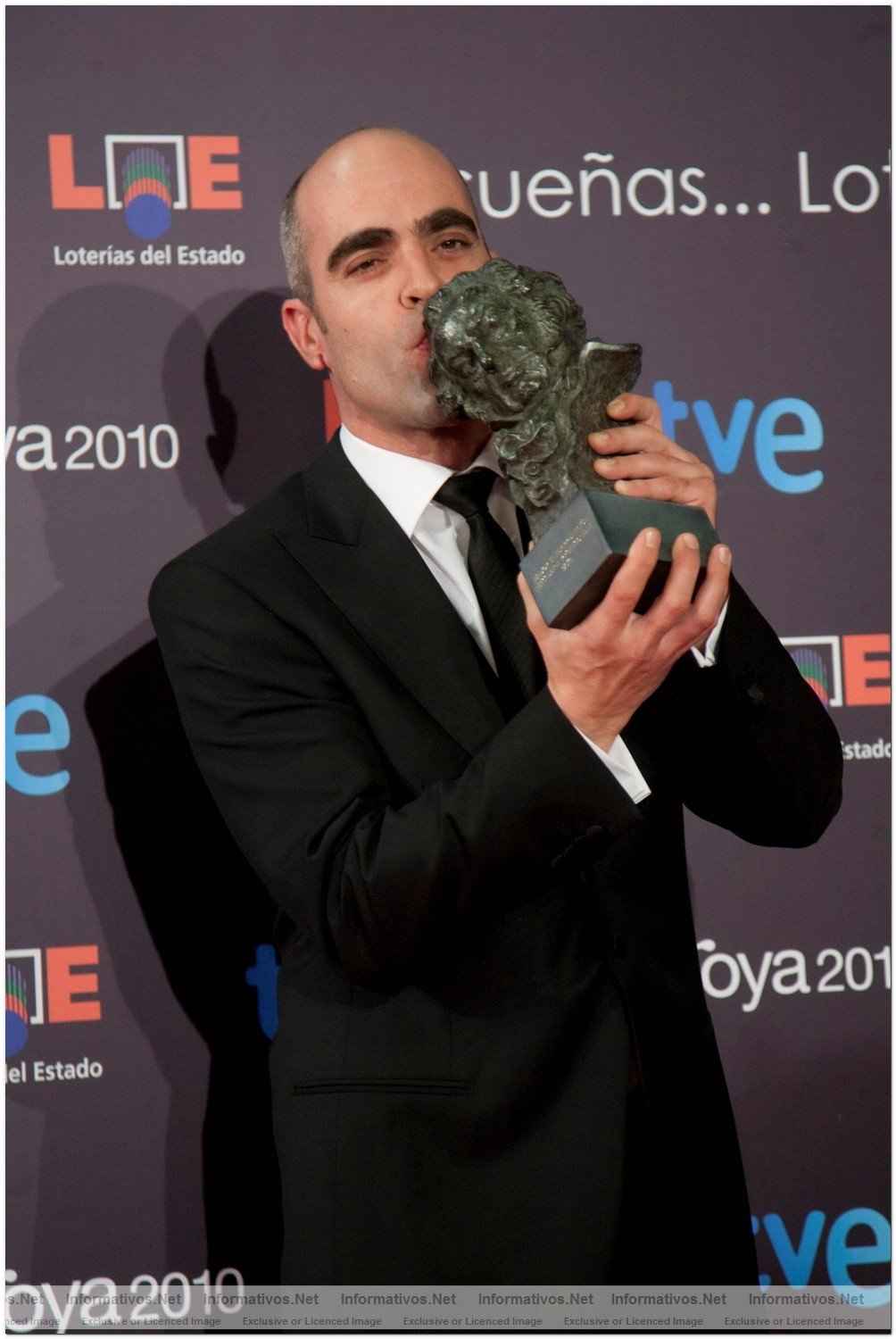 MAD14FEB010.- Premios Goya 2010. Luis Tosar