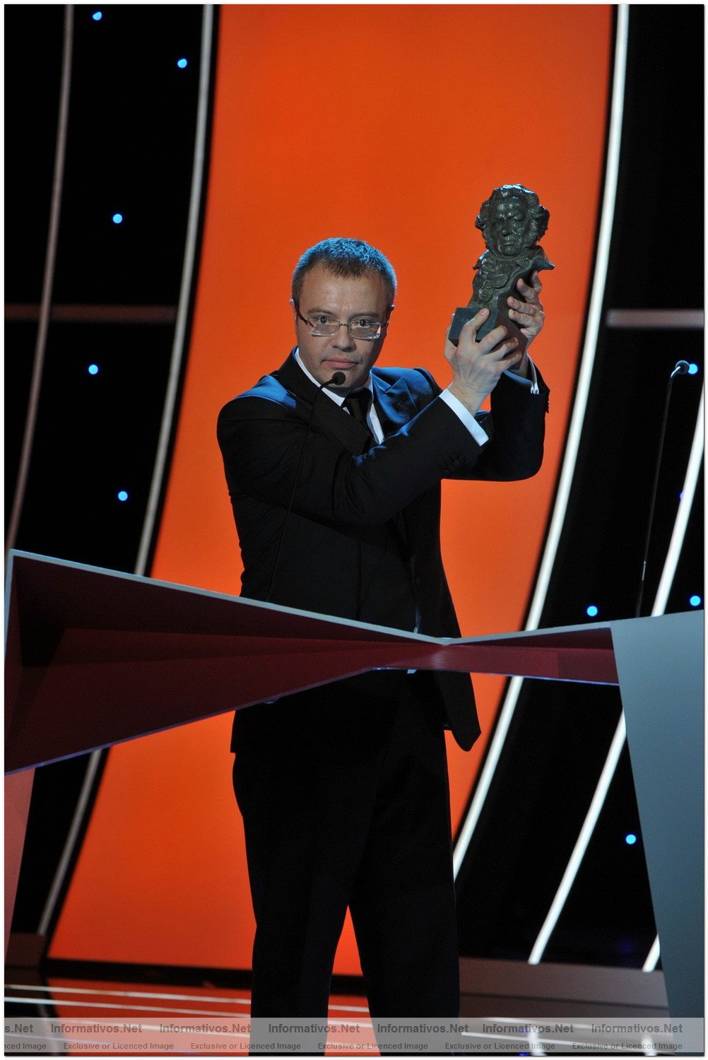 MAD14FEB010.- Premios Goya 2010. Daniel Monzn, director de Celda 211