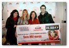 :: Pulse para Ampliar :: BCN16FEB010.- Fisherman’S Friend regala 6.000 euros para vivir una xperiencia xtrafuerte: Claudia García (Marketing FF), Araceli Segarra, Mª Eugenia Fdez. Baldomero y Jaume Batrian (Marketing FF)