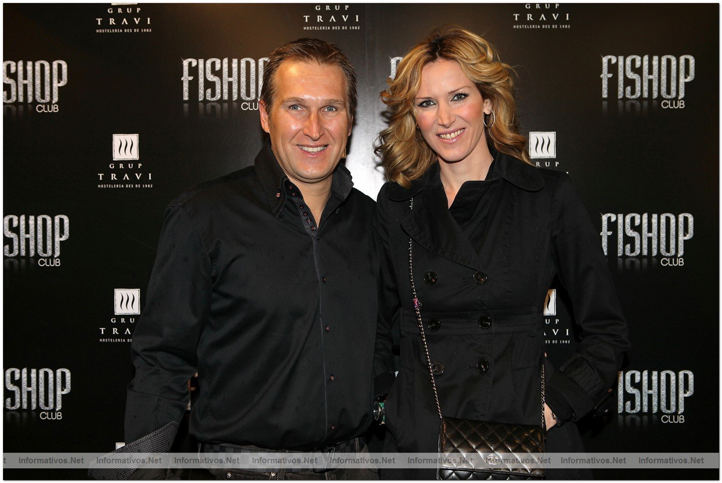 BCN.18FEB010.- Inauguracin del nuevo Fishop Club en Barcelona. Juanma Alcaraz y Alejandra Prat