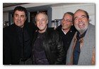 :: Pulse para Ampliar :: BCN.18FEB010.- Inauguración del nuevo Fishop Club en Barcelona. Toni Cruz, Josep Ma. Mainat, Javier Sardá y Miquel Angel Pasqual