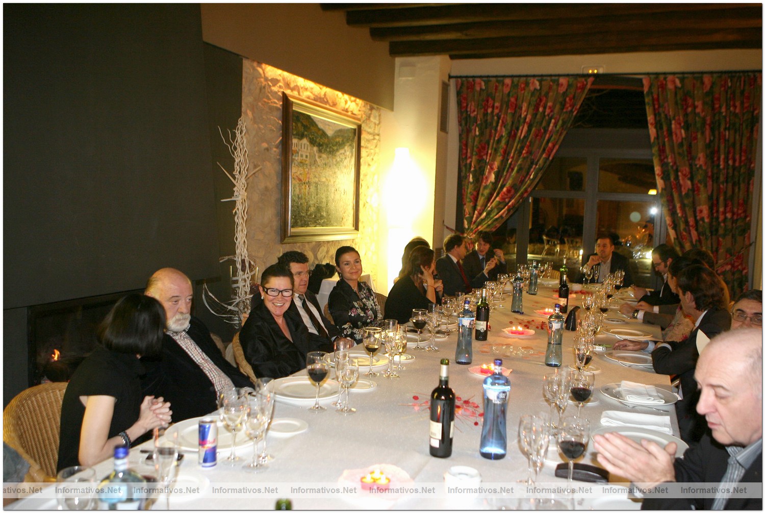 Homenaje de Informativos.Net a Conchita Vilella: en la cena de Navidad del Club de Sponsors de Informativos.Net