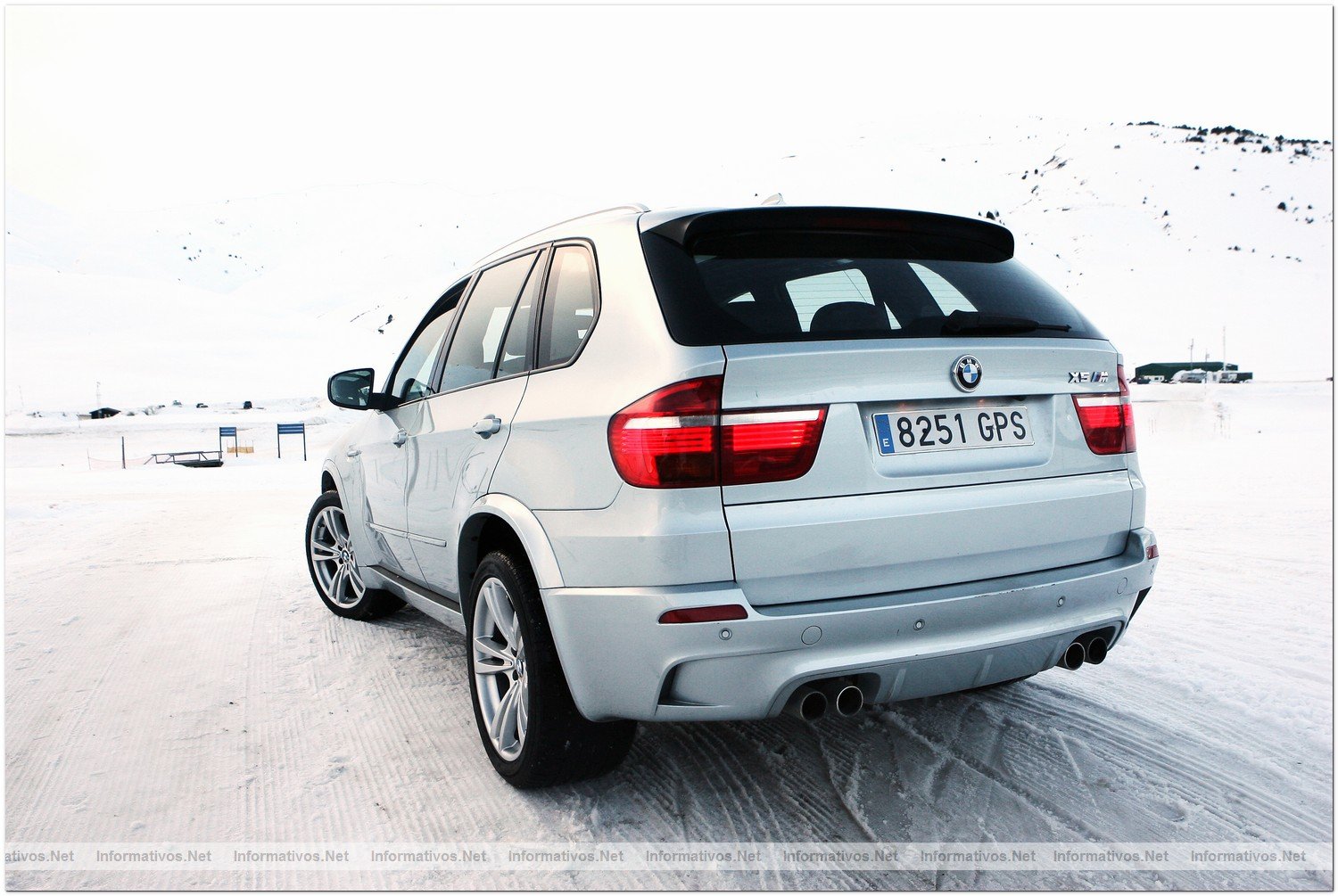Baqueira (Lrida  Lleida) | 23FEB010.-  BMW X5 M en la nieve