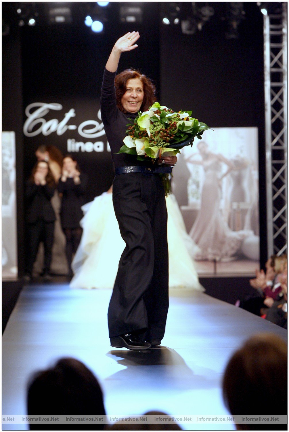 BCN24FEB010.- Desfile Primavera-Verano 2010 de Tot-Hom: MartaRota, diseadora deTot-hom.