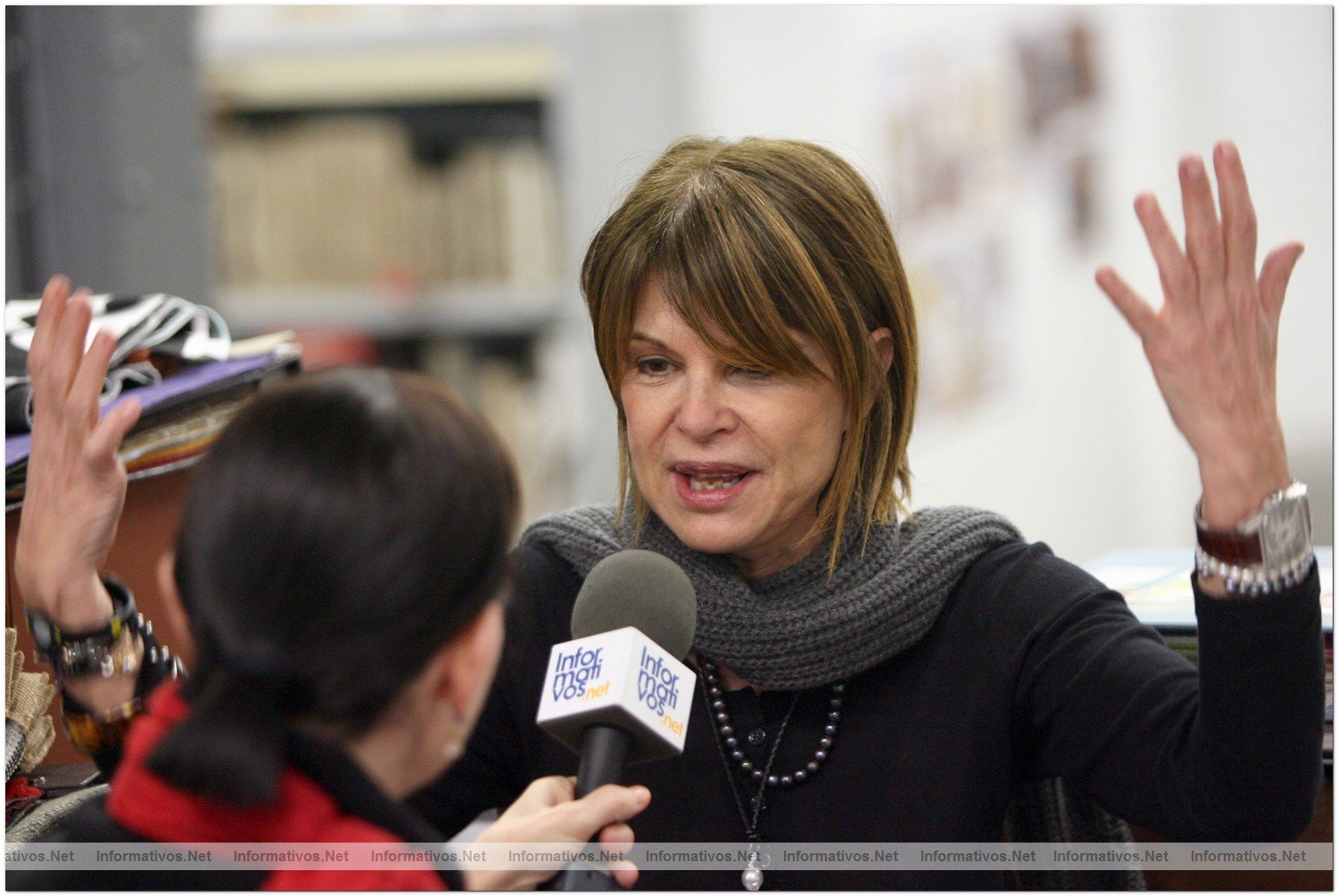 BCN10MAR010.- Estrella Salietti, decoradora e interiorista.