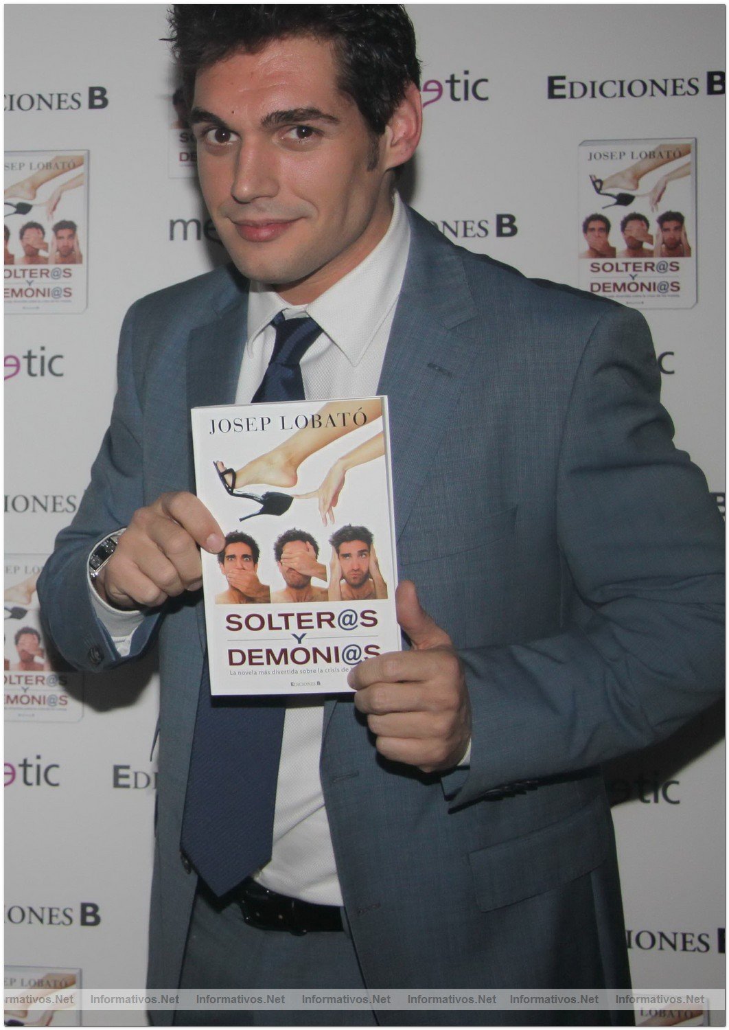 MAD09MAR010.- Presentacin de la primera novela de Josep Lobat: Solter@s y Demoni@s. Josep Lobat