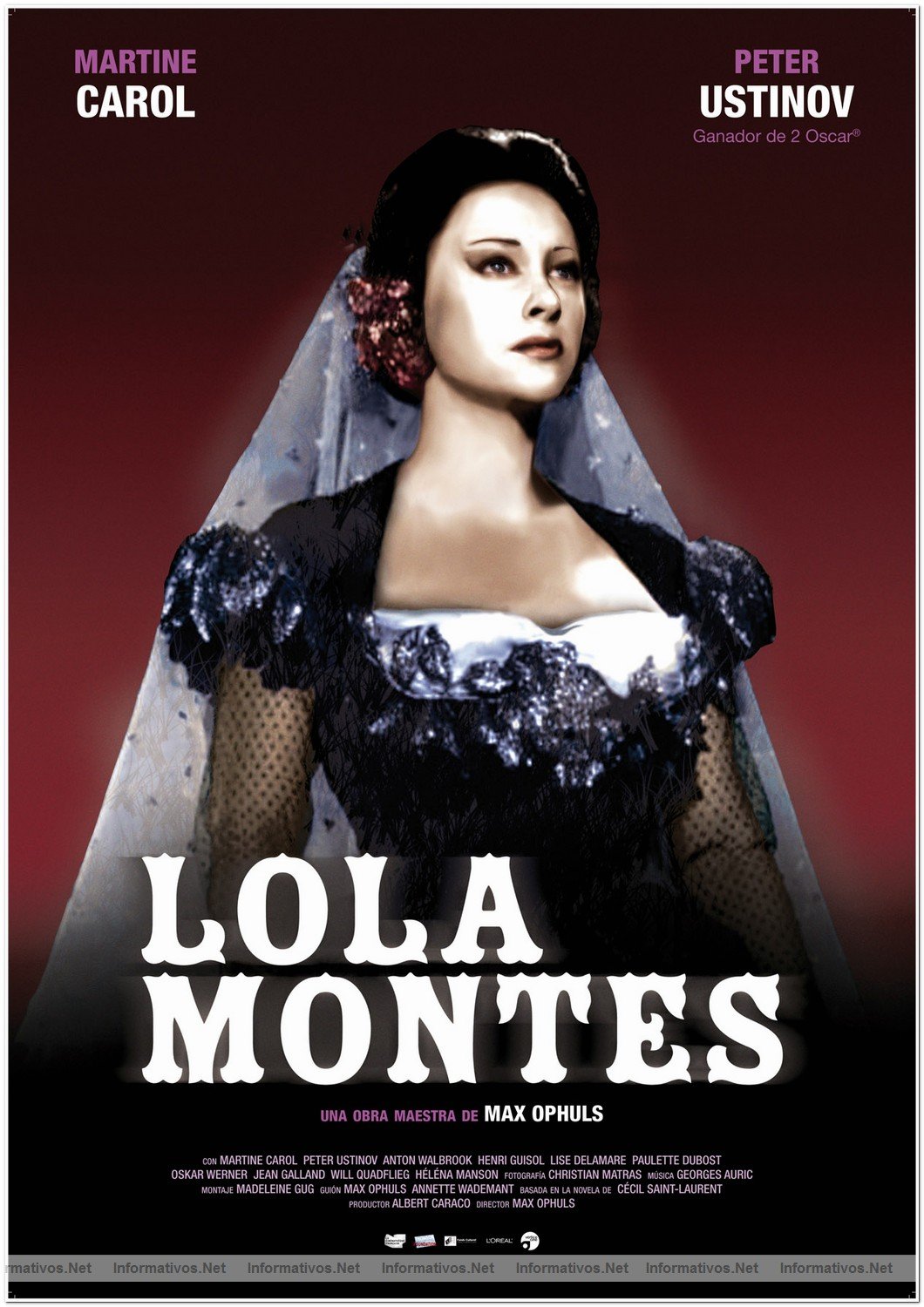 CARTEL DE "LOLA MONTES", ESTRENO EL 9 DE ABRIL 2010