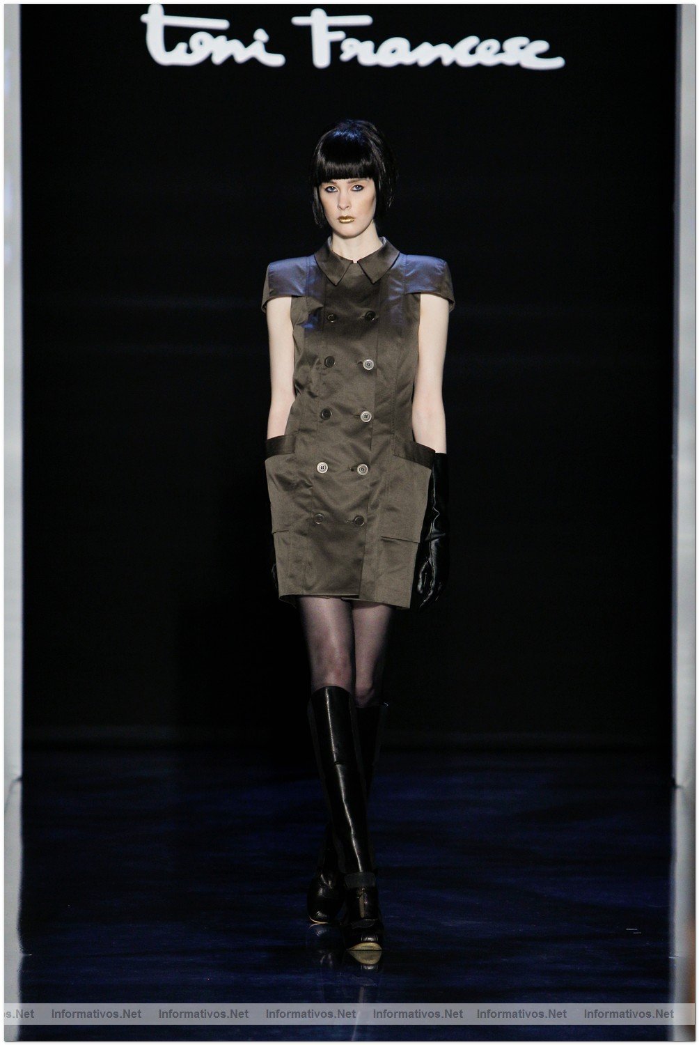 Toni Francesc FW10 Runway Fashion Show: Artificial Life  in the Salon at the Bryant Park Tents, NY