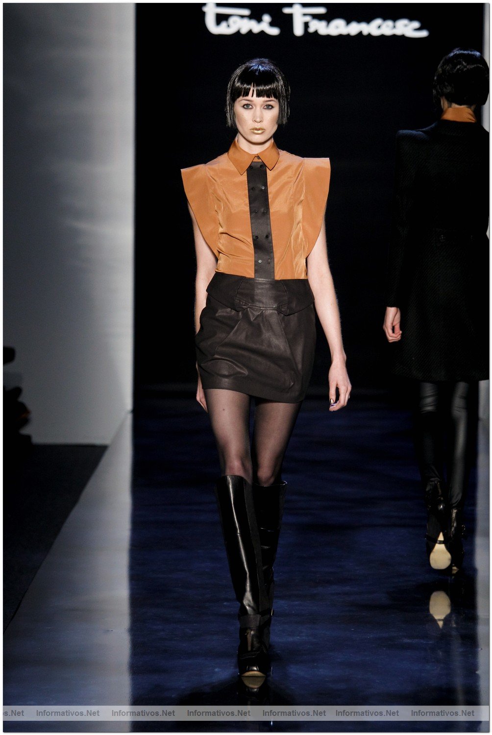 Toni Francesc FW10 Runway Fashion Show: Artificial Life  in the Salon at the Bryant Park Tents, NY