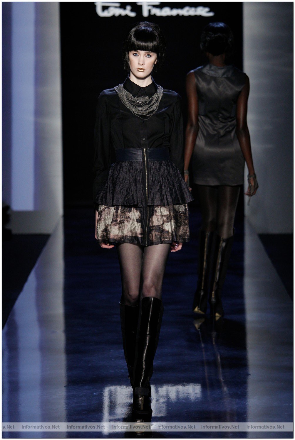 Toni Francesc FW10 Runway Fashion Show: Artificial Life  in the Salon at the Bryant Park Tents, NY