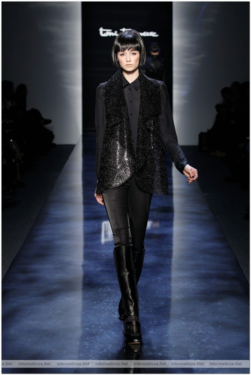 Toni Francesc FW10 Runway Fashion Show: Artificial Life  in the Salon at the Bryant Park Tents, NY