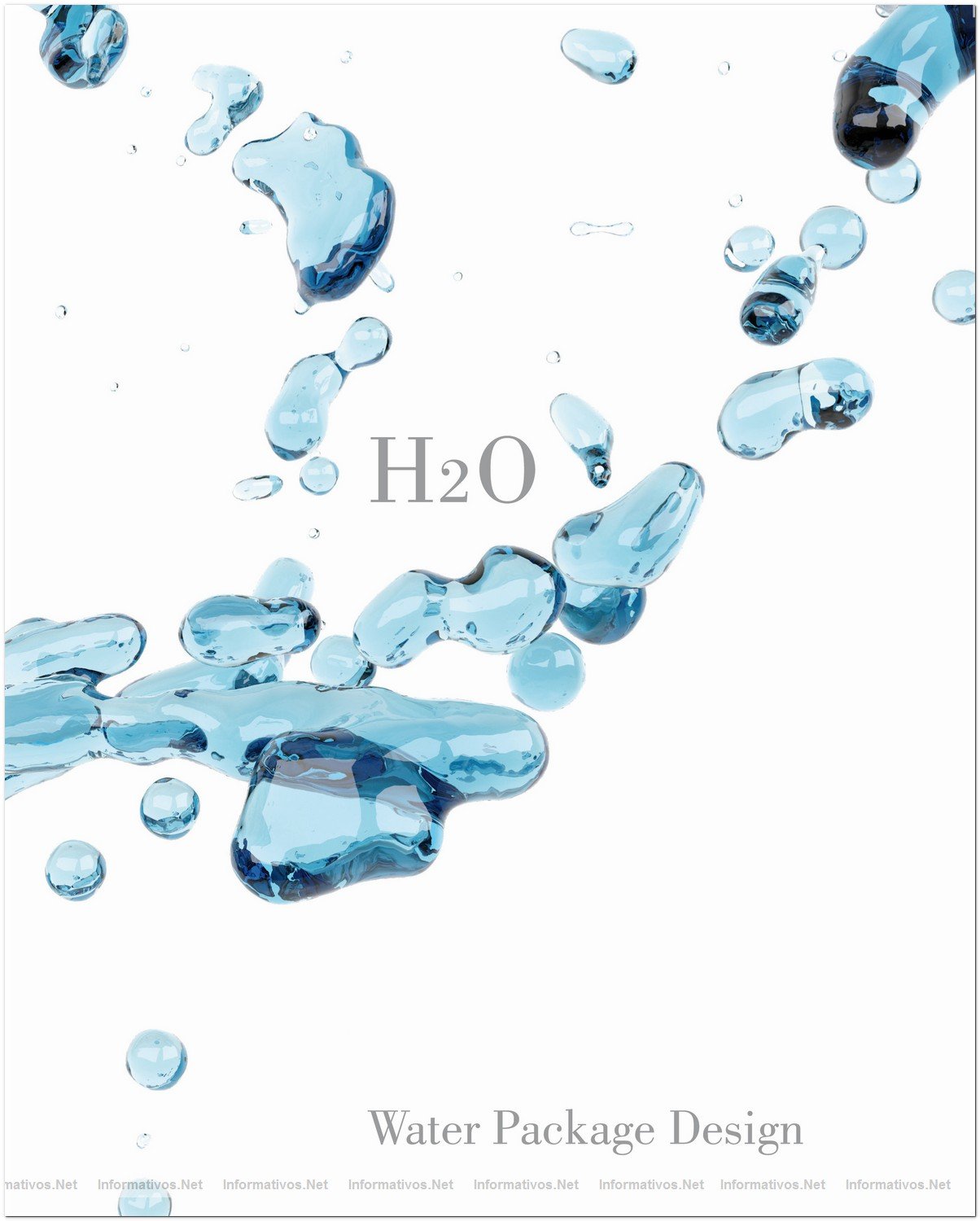 H2O - Water Package Design.- Un libro que recoge una seleccin de algunos de los mejores diseos tanto de etiquetas como de envases de agua mineral embotellada