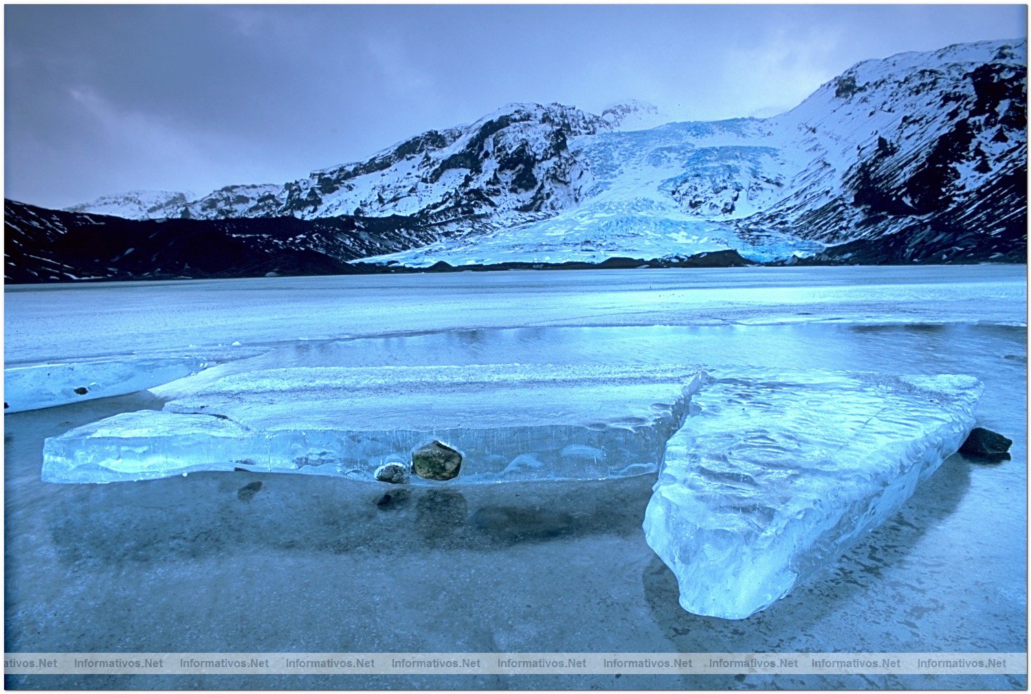 Glaciar  de Eyjafjallajkull.