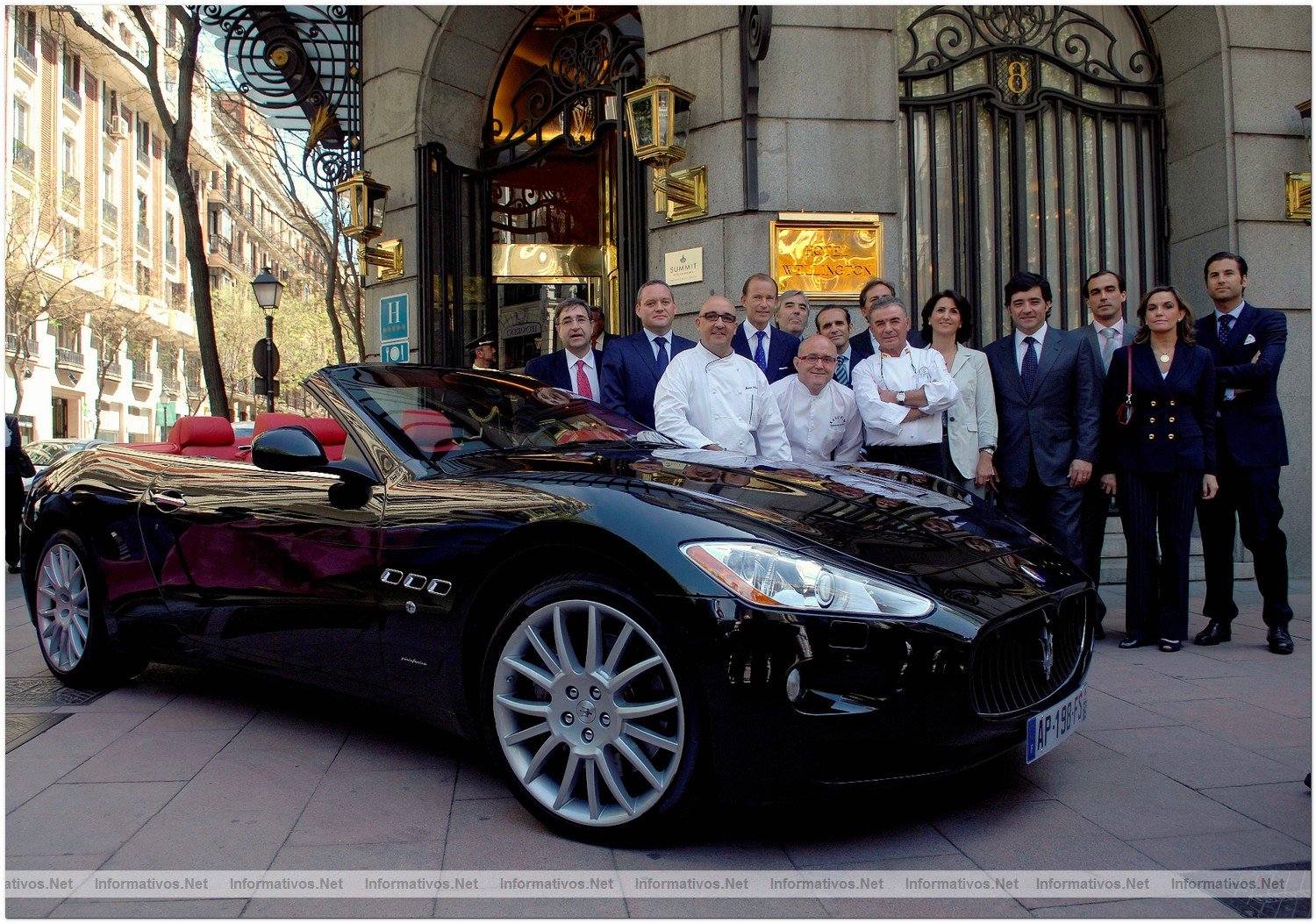 Presentacin del II Torneo Solidario Chefs & Golf Copa Maserati