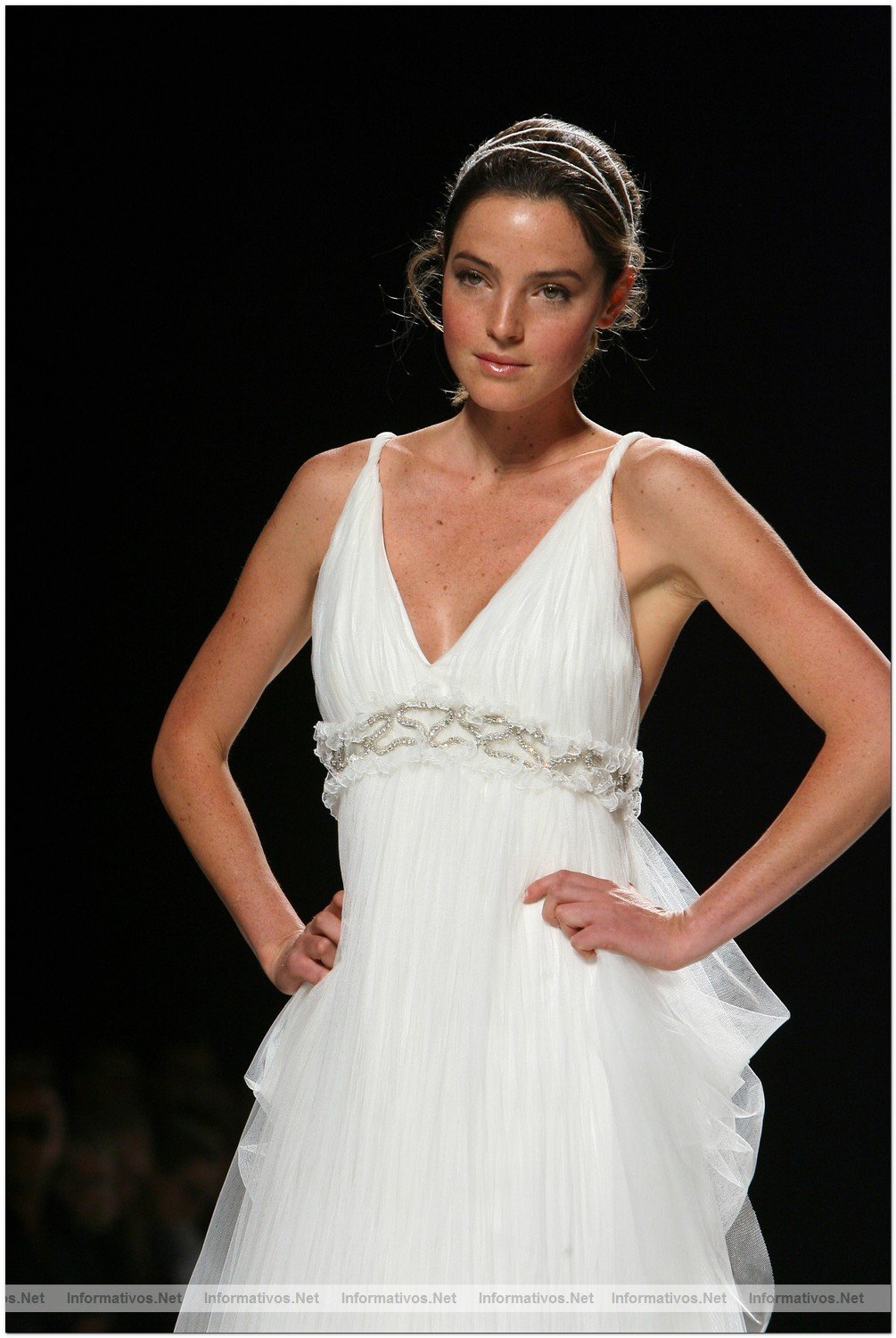 BCN18MAY010.- Barcelona Bridal Week - Pasarela Gaudi Novias: JM Peiro 2011