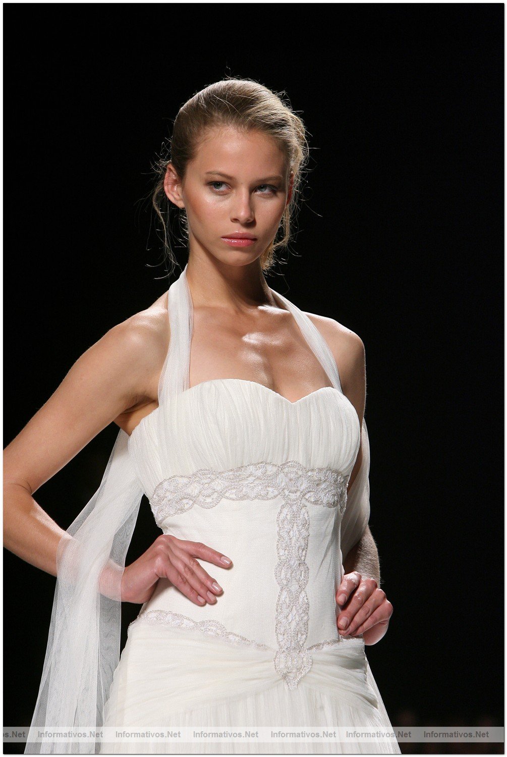 BCN18MAY010.- Barcelona Bridal Week - Pasarela Gaudi Novias: JM Peiro 2011