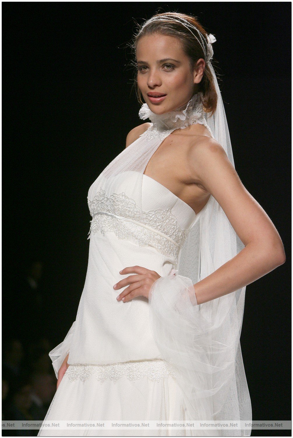 BCN18MAY010.- Barcelona Bridal Week - Pasarela Gaudi Novias: JM Peiro 2011