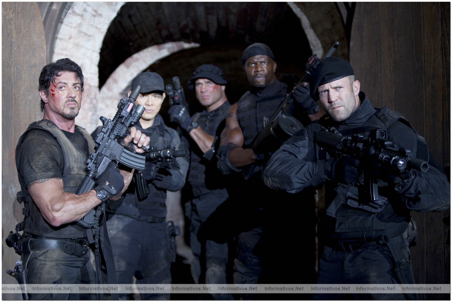 Fotograma de "The Expendables" - "Los Mercenarios"