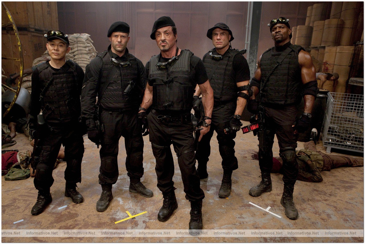 Fotograma de "The Expendables" - "Los Mercenarios"