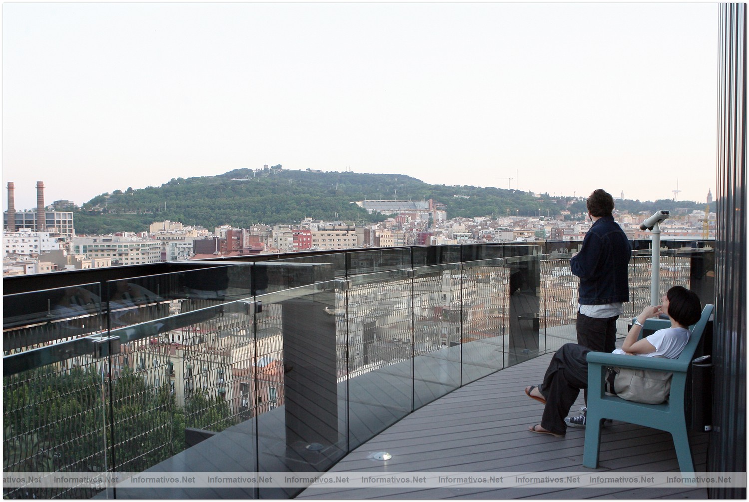 BCN2JUN010.- Inauguración de la terraza 360º del Barceló Rabal