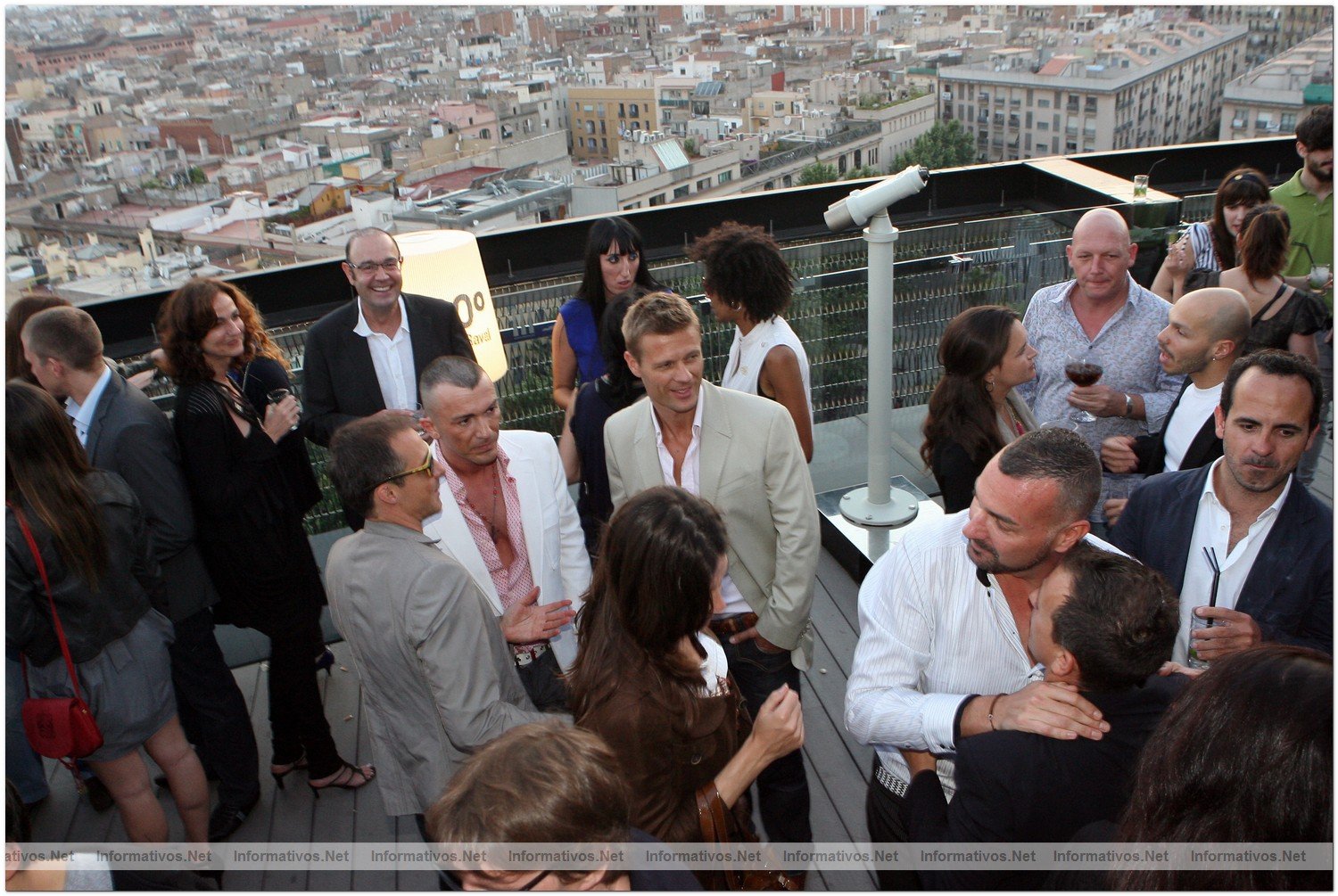 BCN2JUN010.- Inauguraci�n de la terraza 360� del Barcel� Rabal