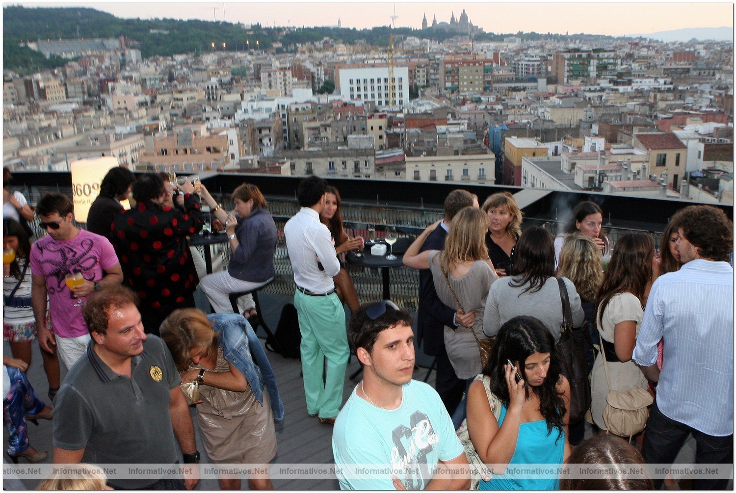 BCN2JUN010.- Inauguracin de la terraza 360 del Barcel Rabal