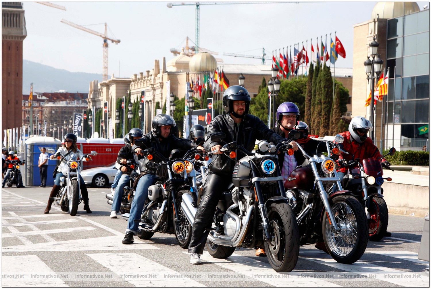 Del 18 al 20 de junio en la Av. Reina Maria Cristina de Barcelona Harley-Davidson ofrece pruebas de motos gratuitas por Montjuïc durante el Barcelona Harley Days