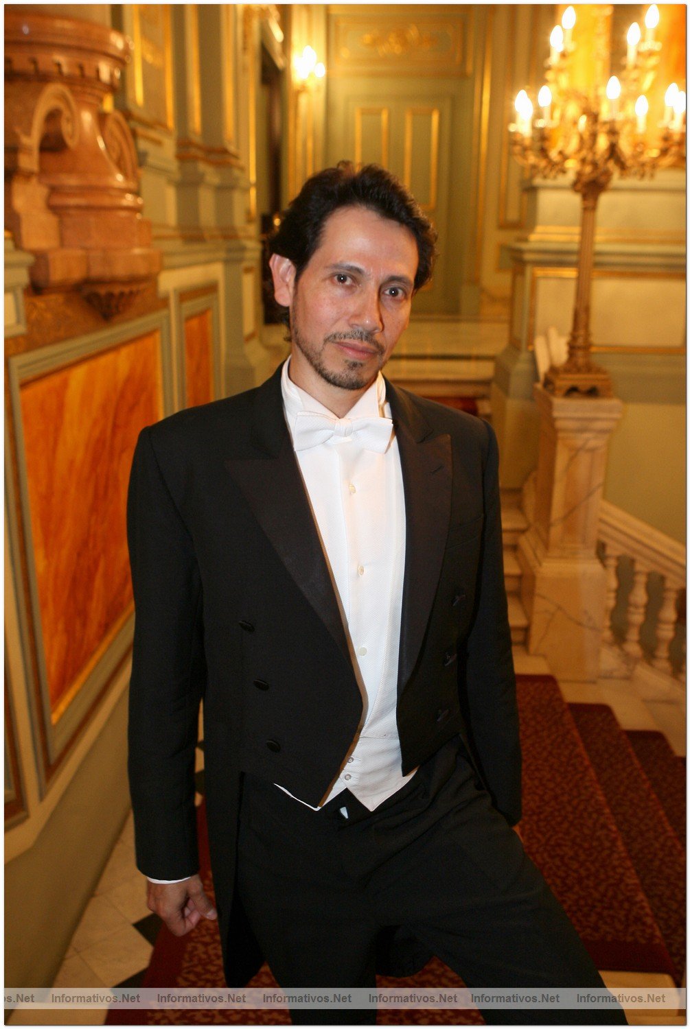 BCN10JUN2010.- Recital de Ricardo Bernal, tenor, Charo Tris, soprano y Alexandre Alcantara, piano. Sal�n de los Espejos, del Gran Teatro del Liceo.