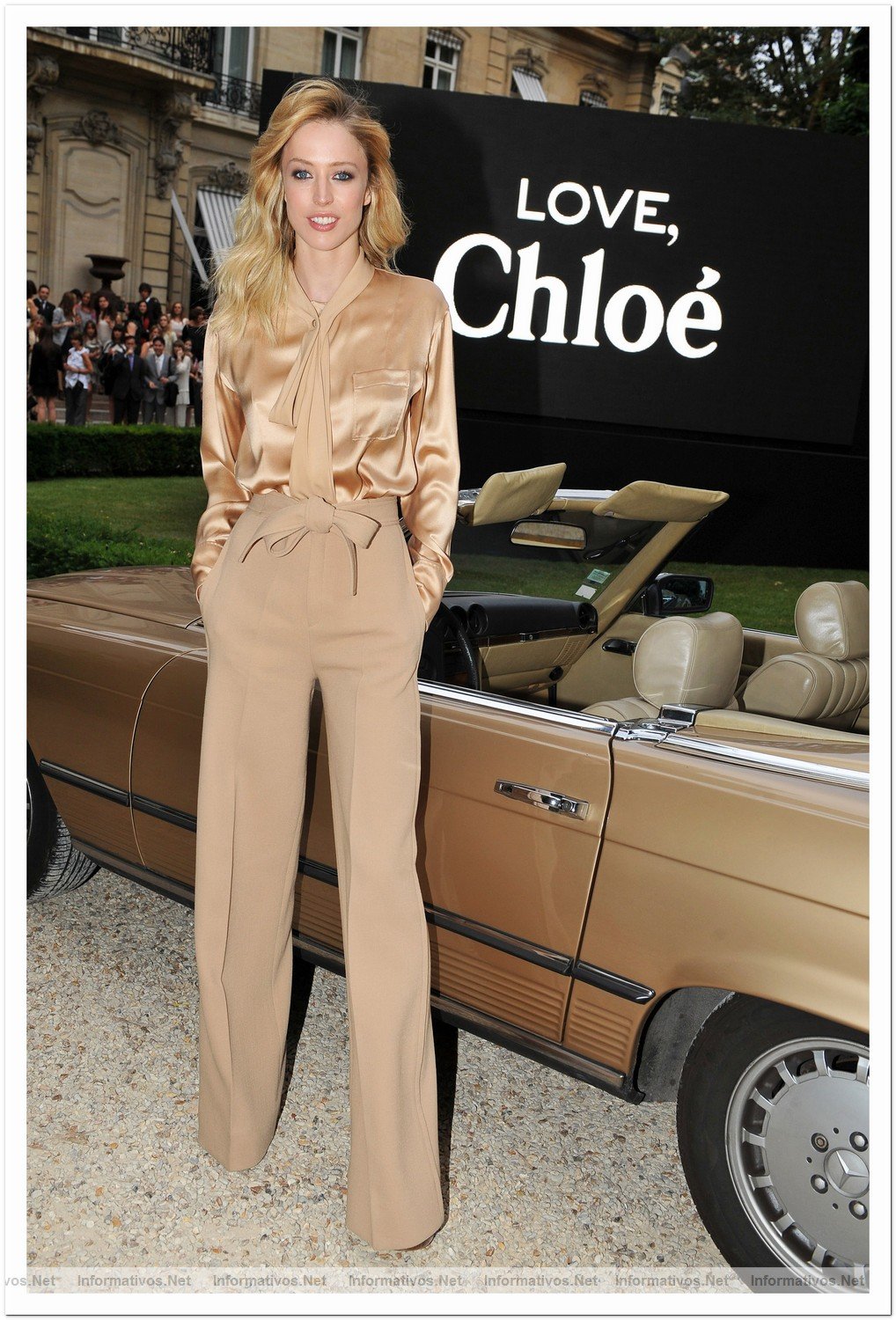 Chlo presenta en Pars su nueva fragancia 'Love, Chloe'. Raquel Zimmermann, musa de la fragancia 'Love, Chlo'