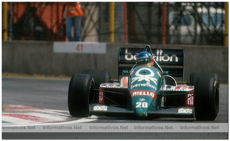 Pirelli  seleccionada proveedor único oficial de la Fórmula 1 entre 2011 y 2013: Imagen histórica de 1986