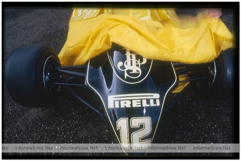 Pirelli  seleccionada proveedor único oficial de la Fórmula 1 entre 2011 y 2013: Imagen histórica de 1983