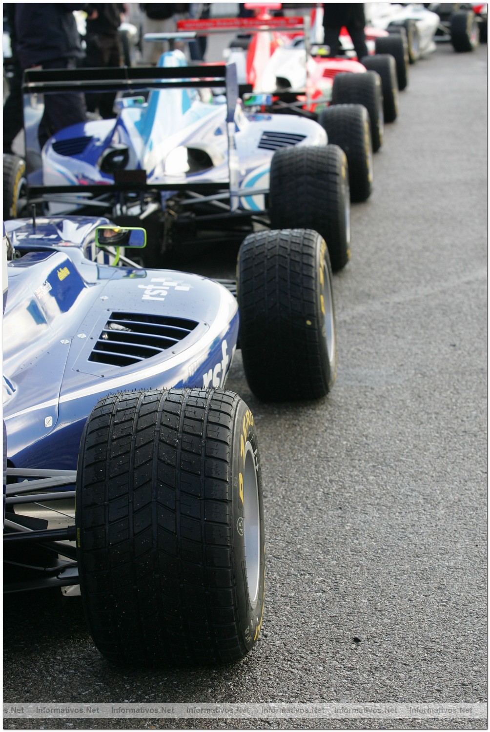 Pirelli  seleccionada proveedor único oficial de la Fórmula 1 entre 2011 y 2013: Imagen histórica de 1991