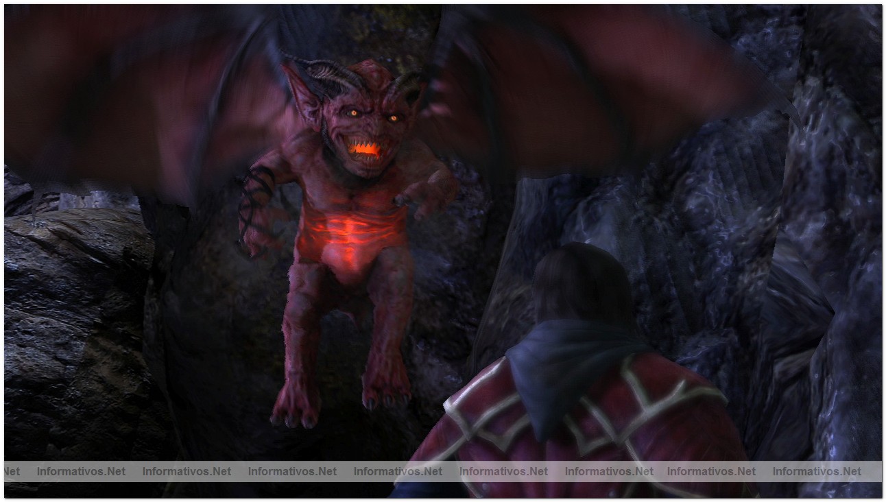 Captura del juego de factura española "Castlevania Lords of Shadow" de Konami (a la venta Octubre 2010)
