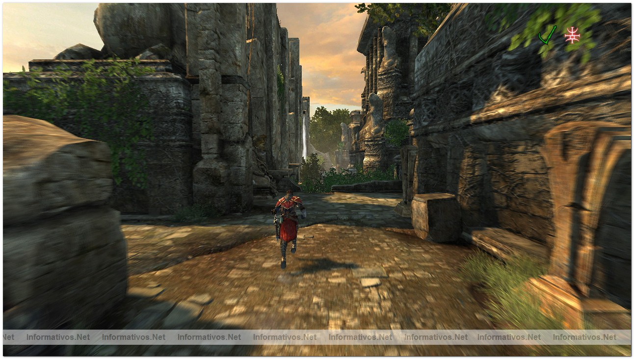 Captura del juego de factura española "Castlevania Lords of Shadow" de Konami (a la venta Octubre 2010)