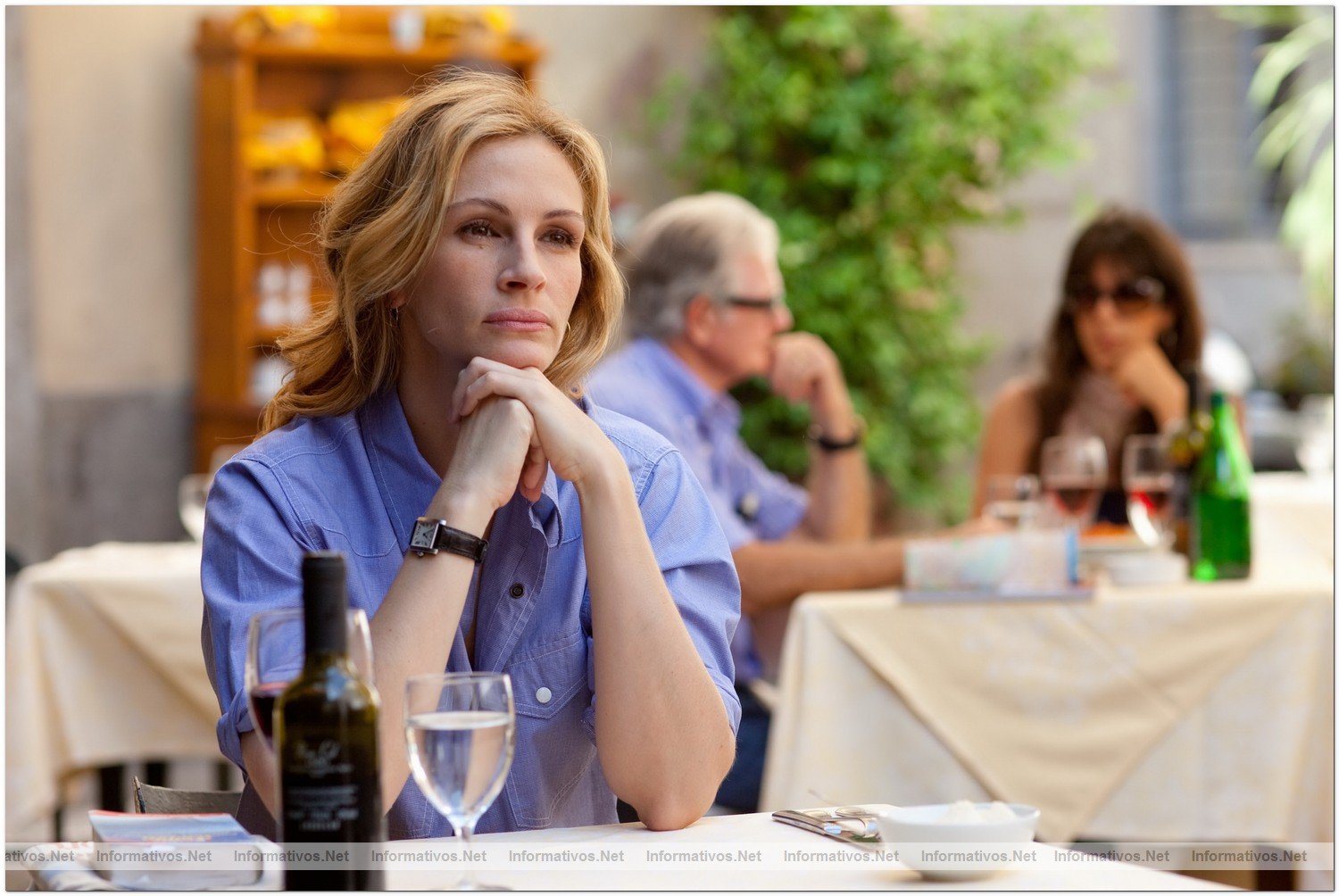 Fotograma de ''Eat Pray Love (Come Reza Ama)'' basada en el best seller homnimo de la escritora y periodista Elizabeth Gilbert: Julia Roberts