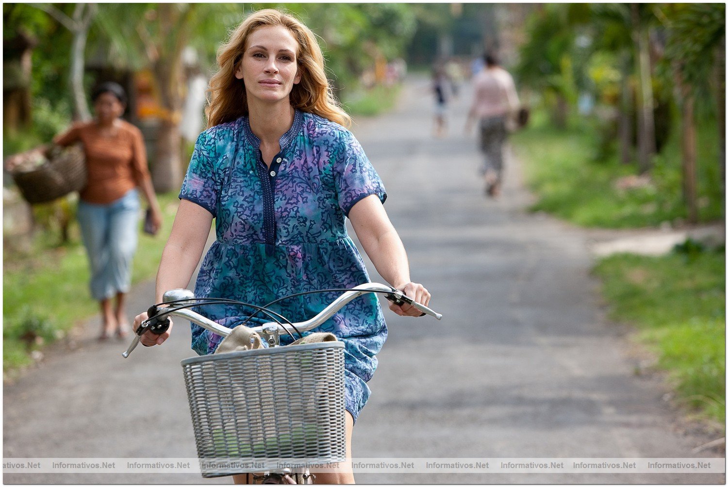 Fotograma de ''Eat Pray Love (Come Reza Ama)'' basada en el best seller homnimo de la escritora y periodista Elizabeth Gilbert: Julia Roberts