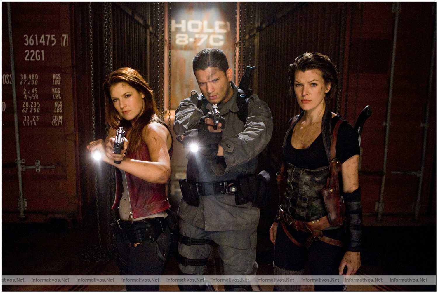 Ali Larter, Wentworth Miller and Milla Jovovich star in Screen Gems' action horror RESIDENT EVIL: AFTERLIFE.