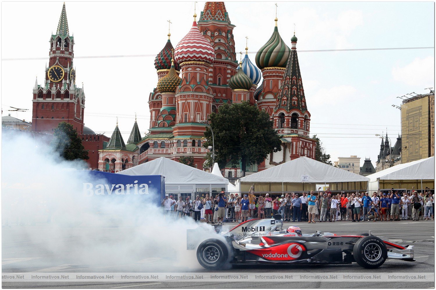 Bavaria Moscow City Racing 2010: Jenson Button