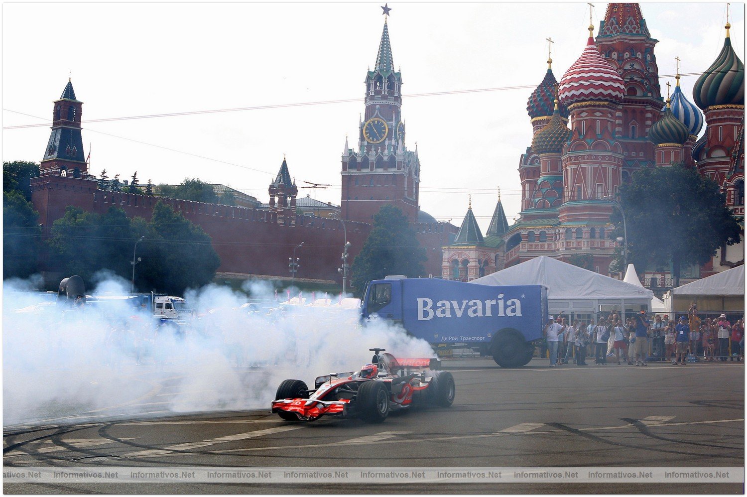 Bavaria Moscow City Racing 2010: Jenson Button