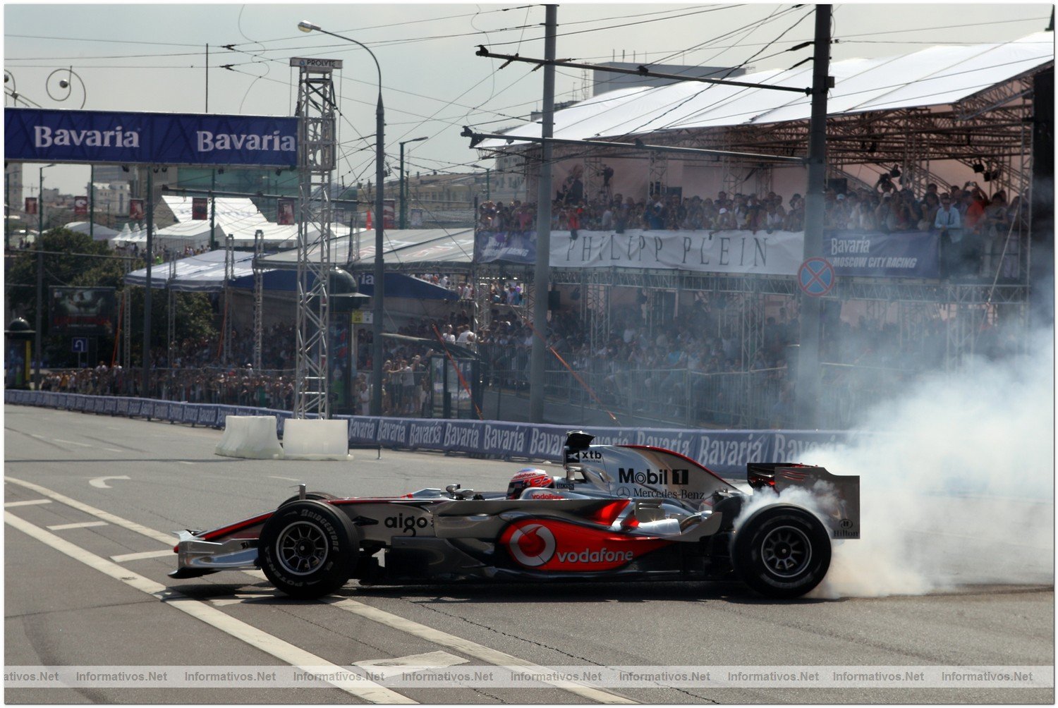 Bavaria Moscow City Racing 2010. Jenson Button