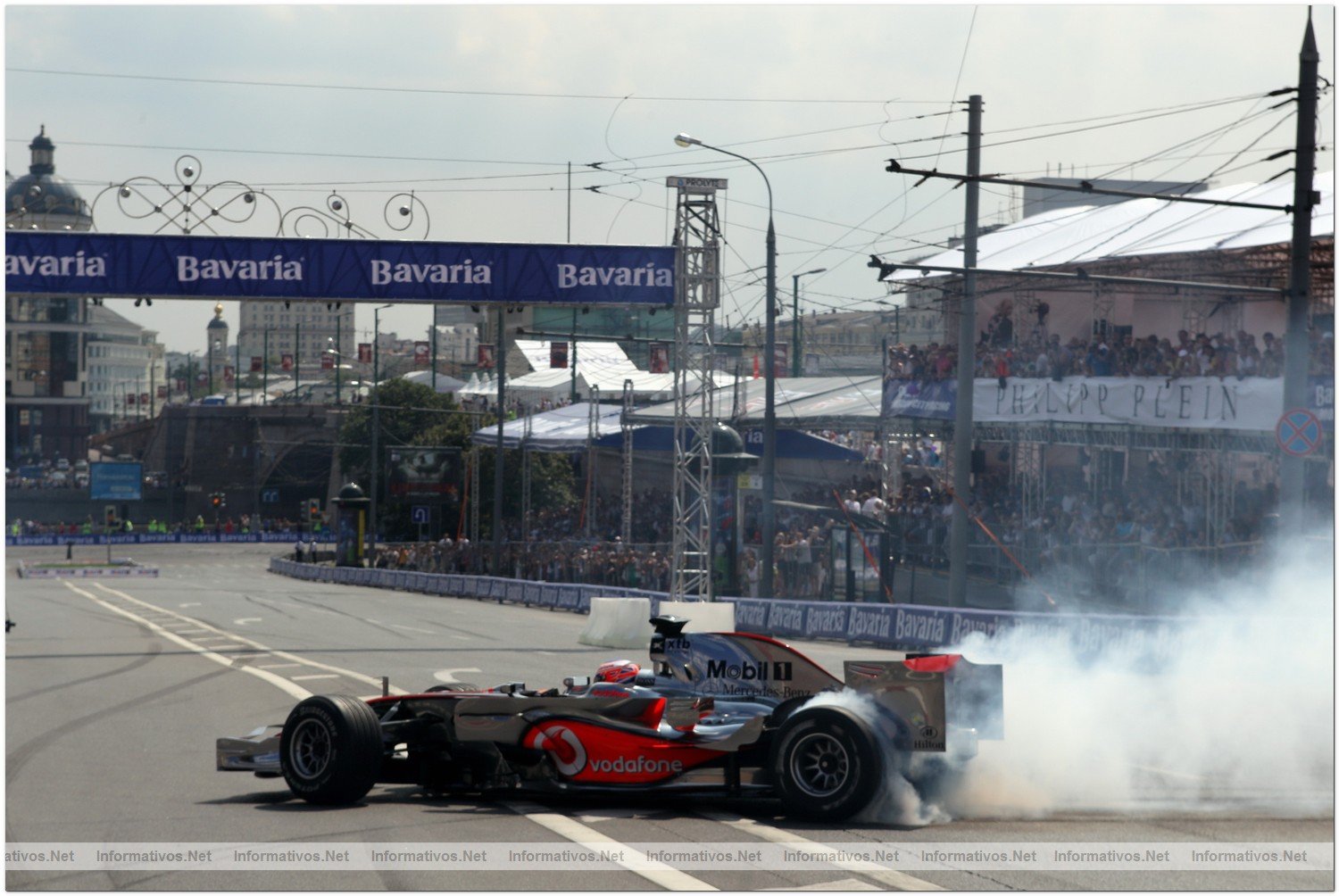 Bavaria Moscow City Racing 2010. Jenson Button